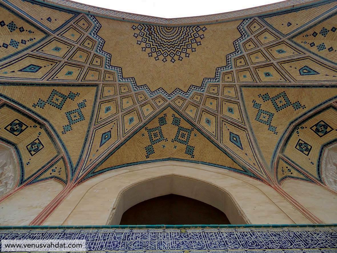 عکاسی معماری - مسجد آقا بزرگ -کاشان